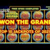 WINNING THE GRAND! Top 10 MOST EXCITING Slot Jackpots 2021 – THIS IS WHY WE WATCH!