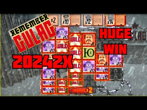 20242X Huge Win🤑 Nolimit City New Slot 🔥 Remember GULAG Slot Big Win Today