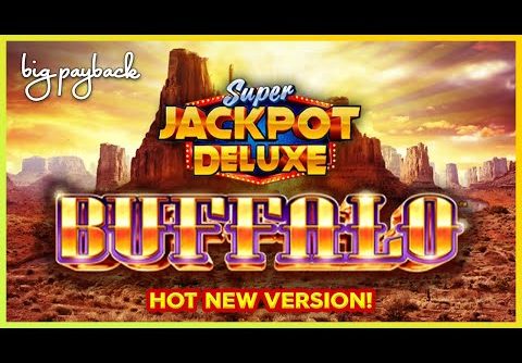 Super Jackpot Deluxe Buffalo Slot – BIG WIN BONUS!