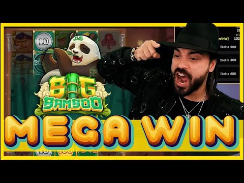 ROSHTEIN MEGA BIG WIN ON BIG BAMBOO!!