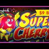 Super Cherry Slot – $9 BET BONUS, ALL FEATURES!