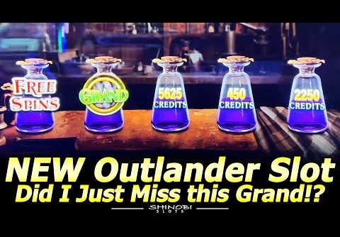 NEW Outlander Slot – Did I Just Miss the Grand Jackpot!? Live Play, Wheel Bonus and Picking Feature!