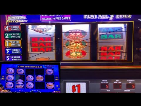 Super Times Pay 🎰 Slot Machine, Wild Red Sevens, & Mermaid Pearl Bonuses with a BIG Win!!