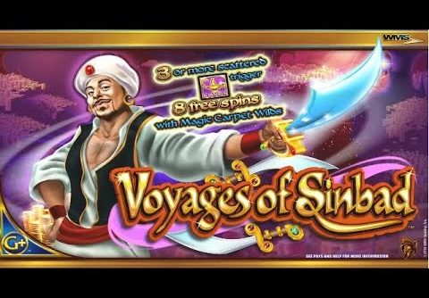 ULTRA MEGA JACKPOT WINS ON VOYAGES OF SINBAD A REAL SLOT MACHINE JACKPOT