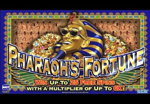 GAMEKING PHARAOHS FORTUNE MEGA JACKPOT WIN A REAL SLOT MACHINE JACKPOT