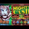 ROAR!!!  SUPER BIG WIN on MIGHTY CASH KITTY SLOT MACHINE POKIE BONUSES