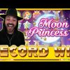 ROSHTEIN RECORD WIN ON MOON PRINCESS 100! NEW SLOT