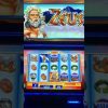 ZEUS the GOD OF SLOTs STRIKES HUGE cash win again at the Bonus Feature, mega payout on slot machine