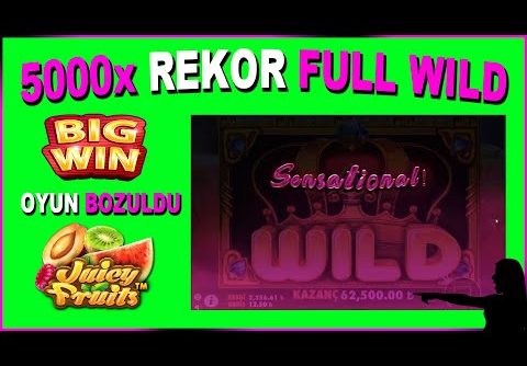 Juicy fruits slot full screen ekran wild 5000x big win #slot #juicyfruits #bigwin