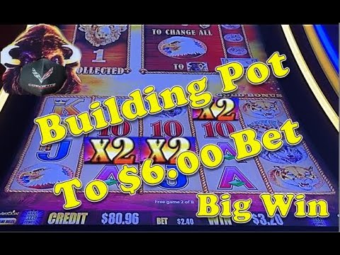 Buffalo Gold | Progressive Betting Paid Off – Big Win