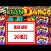 HUGE WIN~ LION DANCE SLOT~ $40 BETS