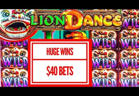 HUGE WIN~ LION DANCE SLOT~ $40 BETS