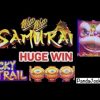 Finally! A BIG WIN on Wild Wild Samurai! And the new Lucky Trail