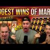 Top 10 BIGGEST Slot & Casino Wins of March!