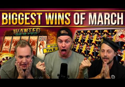 Top 10 BIGGEST Slot & Casino Wins of March!