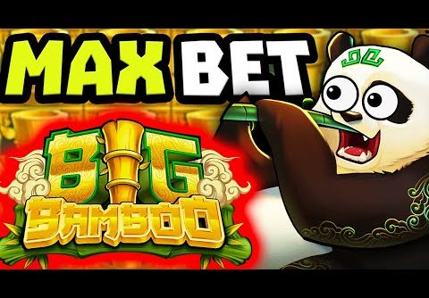 BIG BAMBOO 🐼 SLOT SUPER MAX BET BONUS BUYS 🔥 CAN WE GET THE GOLDEN COINS⁉️
