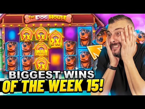 BIGGEST WINS OF THE WEEK 15! INSANE SLOT WINS!!