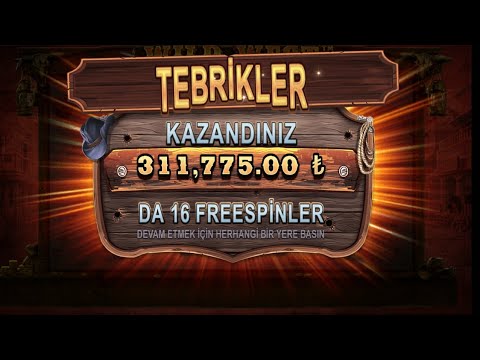 🚫 #SLOT# [ WILD WEST GOLD ]  ❌ YINE ALDIK JACKPOT KAZANC END CARD BIG WIN NICE