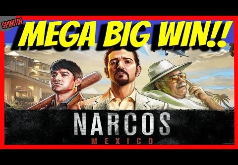 MEGA BIG WIN! Narcos Mexico Slot   For all of you that didnt see it