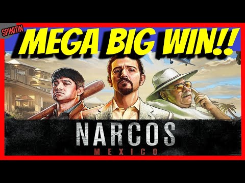 MEGA BIG WIN! Narcos Mexico Slot   For all of you that didnt see it