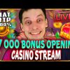 SLOTS LIVE 🔴 BIG €17 000 BONUS OPENING! Casino Stream Big Wins with mrBigSpin