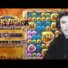 He THROWS the MEGA WIN 😱 | Rock Vegas on 1000$ STAKE 😍 | Trainwreckstv Gambling Highlights