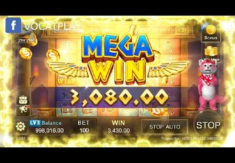 JILI SLOT – Pharaoh Treasure 3000 MEGA WIN | vocatplay #PNXBET #BigWin #1slot