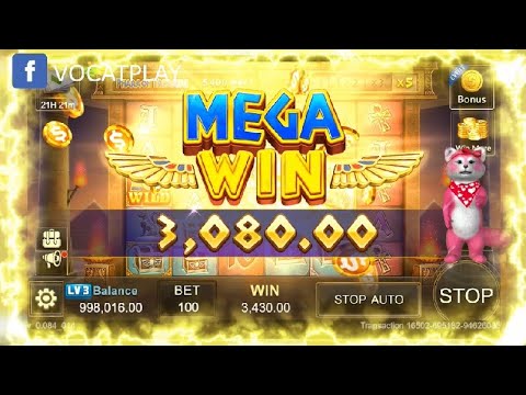 JILI SLOT – Pharaoh Treasure 3000 MEGA WIN | vocatplay #PNXBET #BigWin #1slot