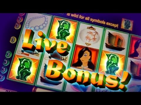Live BONUS on Jade Monkey – BIG WIN – 5c WMS Video Slots