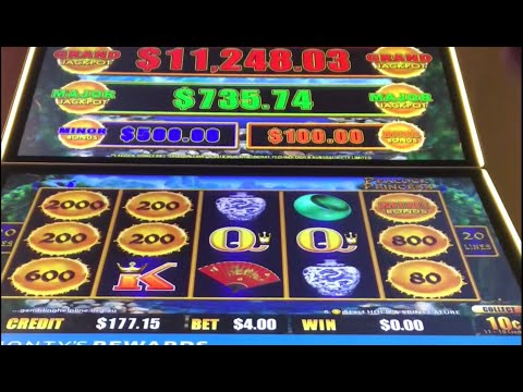 💥 BIG WIN DRAGON LINK PEACOCK PRINCESS 🐉  Princess on good mood 🤑 POKIE WINS  SLOT MACHINE