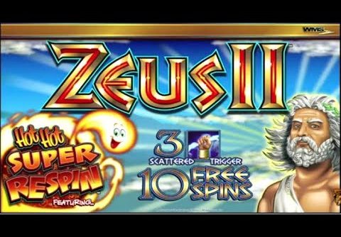 ZEUS II MASSIVE MEGA JACKPOT WINS LARGEST ON YOUTUBE A REAL SLOT MACHINE JACKPOT