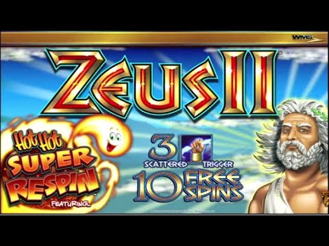 ZEUS II MASSIVE MEGA JACKPOT WINS LARGEST ON YOUTUBE A REAL SLOT MACHINE JACKPOT