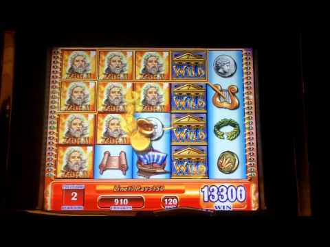 WMS Gaming – Super Hot Hot Respin Zeus II Slot Bonus ~ BIG WIN ~