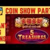 SUPER BIG WINS on 5 TREASURES SLOT MACHINE POKIE!  INCREDIBLE BONUS WINS!!!