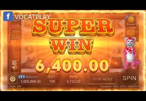 Charge Buffalo jili slot SUPER WIN 6400! | vocatplay #BigWin #MWPLAY #TMTPlay