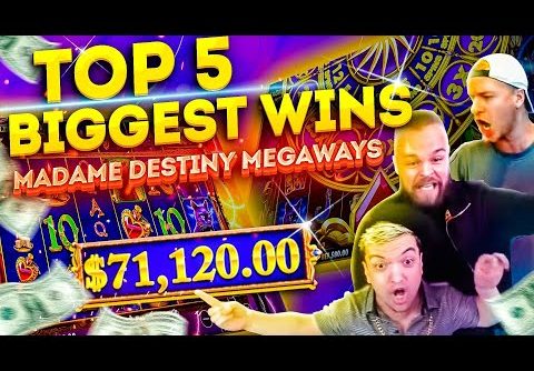 WORLD RECORD WIN €125’000 – TOP 5 Biggest Wins on Madame Destiny Megaways
