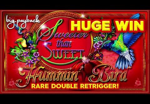 RARE RETRIGGERS! Hummin’ Bird Sweeter Than Sweet Slot – HUGE WIN BONUS!