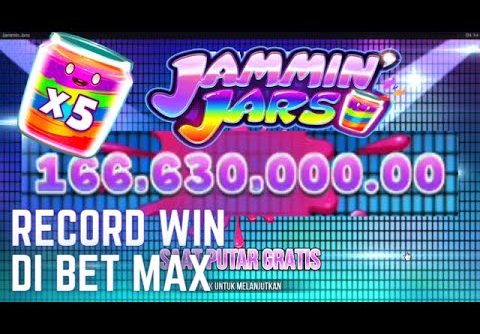 JAMMIN JARS RECORD WIN PART 3 NEKAT PUTAR 100 X DI BET BESAR, JAMMIN JARS BIGGEST WIN