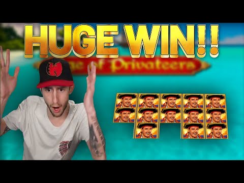 HUGE WIN!!! Age Of Privateers BIG WIN – Casino Slots from Casinodaddys live stream