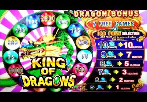 BIG WIN on KING OF DRAGONS 3 SLOT MACHINE POKIE + FU FU FU + MIGHTY CASH BONUSES – PECHANGA CASINO