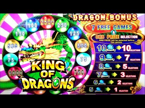 BIG WIN on KING OF DRAGONS 3 SLOT MACHINE POKIE + FU FU FU + MIGHTY CASH BONUSES – PECHANGA CASINO