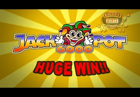 HUGE WIN on Jackpot 6000 Slot – £2 Bet