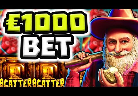 €1000 BET 52 FREE SPINS 🔥 BONUS GOLD RUSH SLOT‼️ *** ULTRA BIG WIN ***