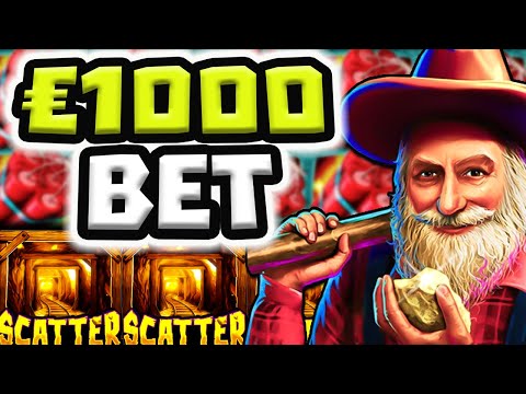 €1000 BET 52 FREE SPINS 🔥 BONUS GOLD RUSH SLOT‼️ *** ULTRA BIG WIN ***