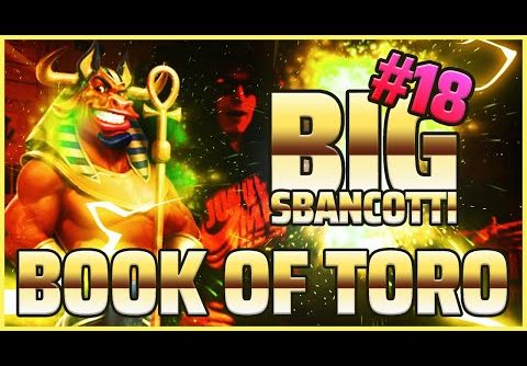 Full page alla BOOK OF TORO * BIGSBANCOTTI#18 * slot casinò big win twitch live