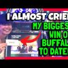 My BIGGEST Win on Old School Buffalo Slot Machine!!! *I ALMOST CRIED*