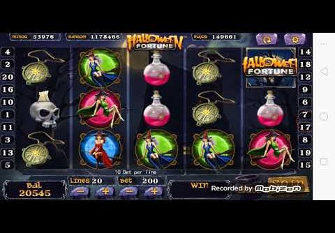 918Kiss –  Witch SUPER BIGWIN!! Halloween Fortune Slot Games