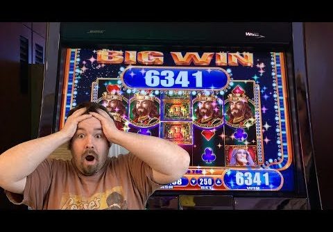 The King and the Sword – 2 cent denom MAX BET BIG WIN Slot Machine Live Play WMS