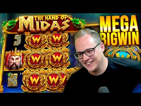 MEGA BIG WIN ON THE HAND OF MIDAS WITH JACK!