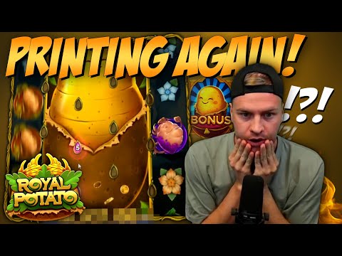 NEW BIG WIN on Royal Potato Slot!